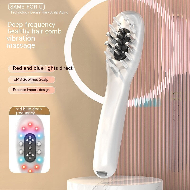 Red Light Hair Growth Comb & Scalp Massager-0