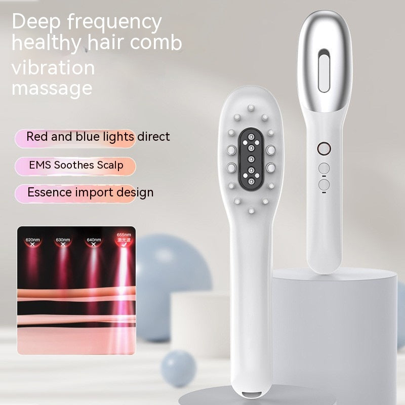 Red Light Hair Growth Comb & Scalp Massager-1